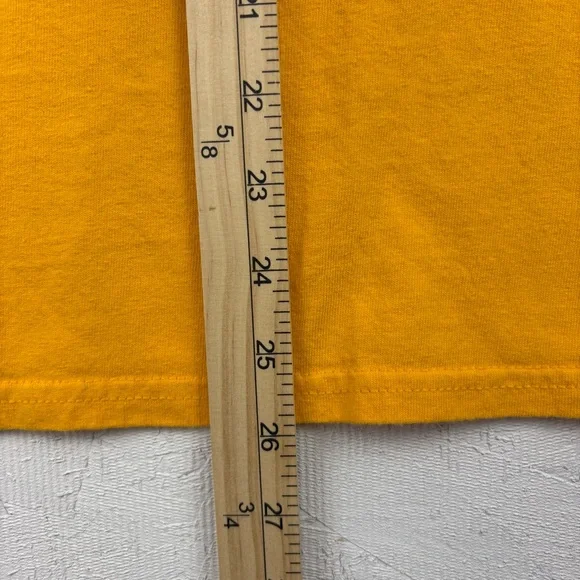 Vintage Feminist Mustard Yellow Graphic T-Shirt Women’s Large - Picture 5 of 7